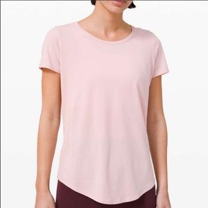 Lululemon light pink love crew:)